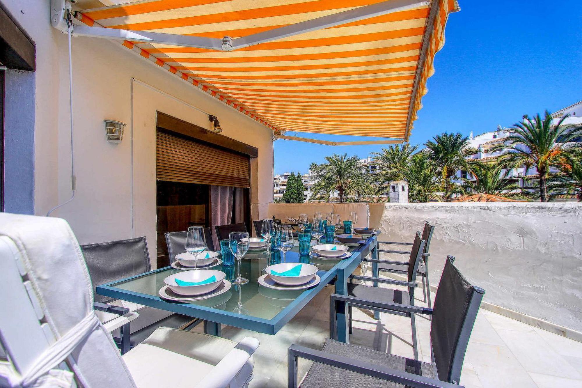 1108 Beachfront 2 Apartments With Roofterrace 80Mtrgt Beach 3 Pools Marbella Bagian luar foto