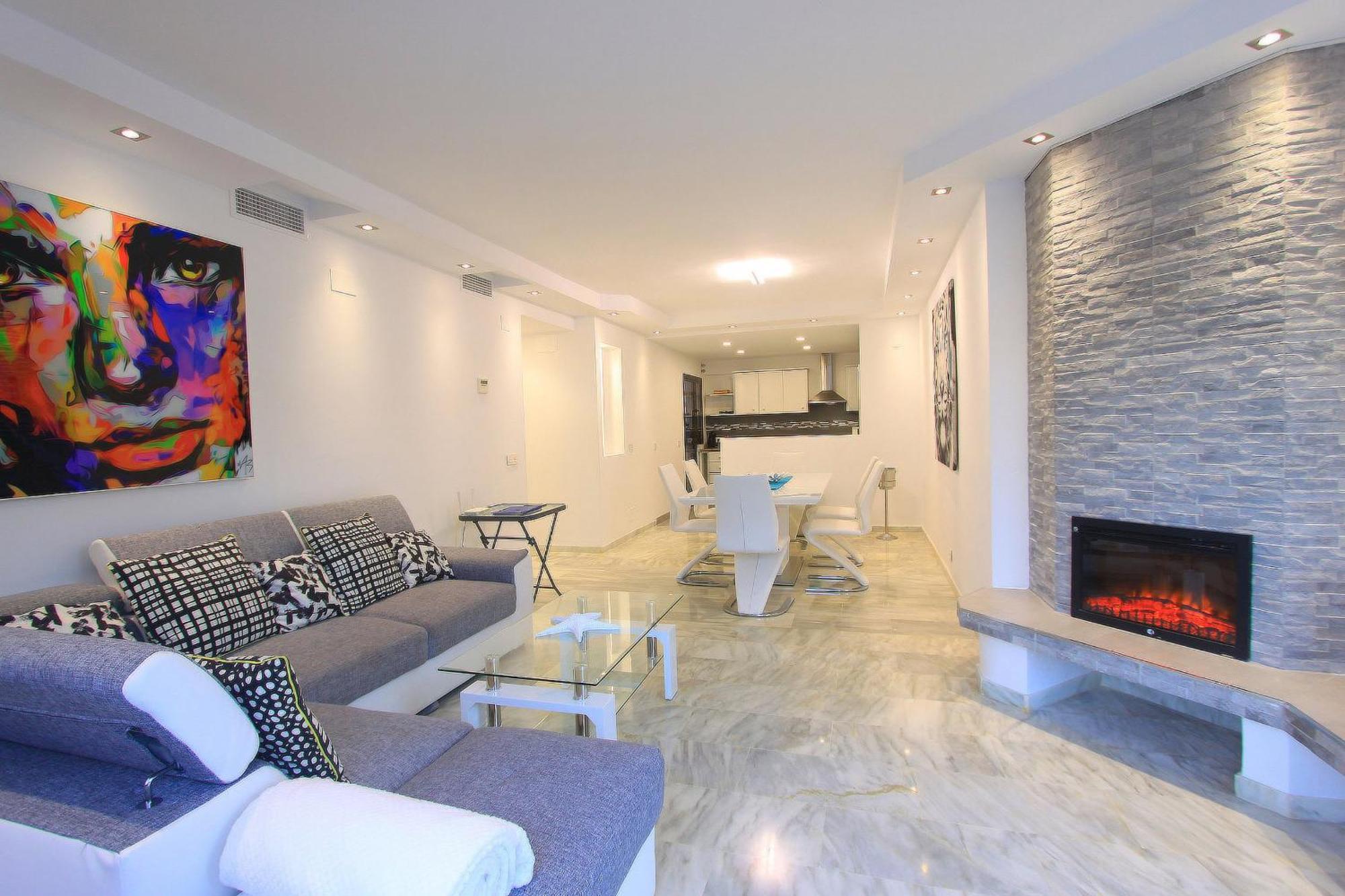 1108 Beachfront 2 Apartments With Roofterrace 80Mtrgt Beach 3 Pools Marbella Bagian luar foto